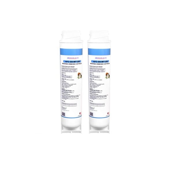 American Filter Co GE PNRQ20RBL Comparable Water Filters (made by Model number AFC-G8-MF1200) - 2 Filters, 2PK AFC-G8-MF1200-2p-4234 - main